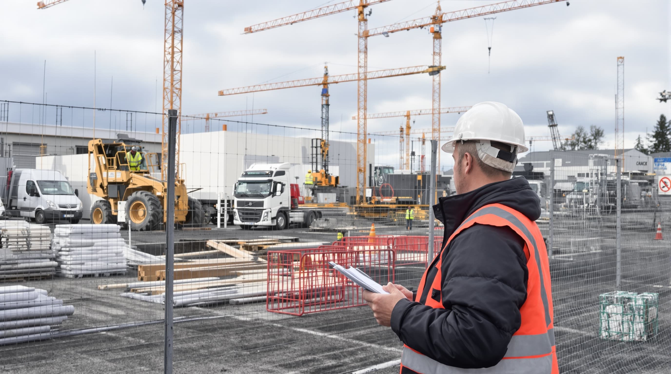 Baustellenüberwachung: Vorteile und Nachteile